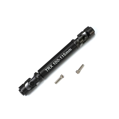 JSGHGDF 100-115 Mm / 120-140 Mm Legierungsstahlstahl Joint Heavy Duty CVD Antriebswelle Für 1/10 Auto TRX-4 TRX-4 Crawler Car von JSGHGDF