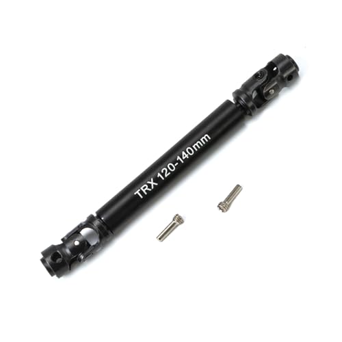 JSGHGDF 100-115 Mm / 120-140 Mm Legierungsstahlstahl Joint Heavy Duty CVD Antriebswelle Für 1/10 Auto TRX-4 TRX-4 Crawler Car von JSGHGDF
