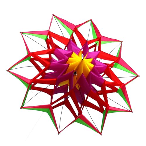 JSGHGDF 3D Beautiful Lotuses Kites Handgefertigtes Kariertes Polyester Für Outdoor Familien Mädchen Jungen Geschenk Einfach Zu Fliegen JSGHGDF 3D Beautiful Lotuses Kites Handgefertigtes Kariertes Polyester Für Outdoor Familien Mädchen Jungen Geschenk Einfach Zu Fliegen von JSGHGDF