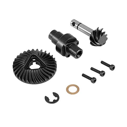 JSGHGDF 8T 30T Differential Devel Getriebessatz Langlebiges Metallmaterial Für 1/10 SCX10 Crawlers Car Trucks Upgrade Teile Zubehör von JSGHGDF