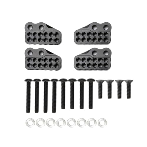 JSGHGDF Aluminiumlegierung Stoßhalterungsturmhalterung Für W/Schrauben Kits Car ACCS Für Capra 1.9 UTB AXI03004 von JSGHGDF