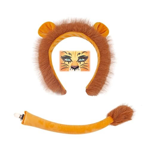 JSGHGDF Animal Rollenspiel Outfit Gesicht Aufkleber Halloween Tierkostüm Für Jungen Mädchen Kinder Erwachsene Halloween Geburtstag Cosplay JSGHGDF Animal Rollenspiel Outfit Gesicht Aufkleber Halloween Tierkostüm Für Jungen Mädchen Kinder Erwachsene Halloween Geburtstag Cosplay von JSGHGDF