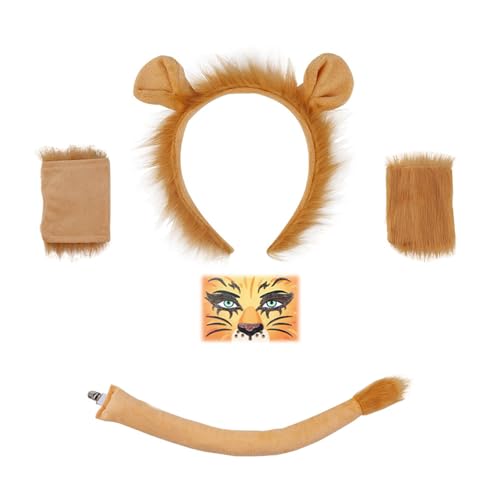 JSGHGDF Animal Rollenspiel Outfit Gesicht Aufkleber Halloween Tierkostüm Für Jungen Mädchen Kinder Erwachsene Halloween Geburtstag Cosplay JSGHGDF Animal Rollenspiel Outfit Gesicht Aufkleber Halloween Tierkostüm Für Jungen Mädchen Kinder Erwachsene Halloween Geburtstag Cosplay von JSGHGDF