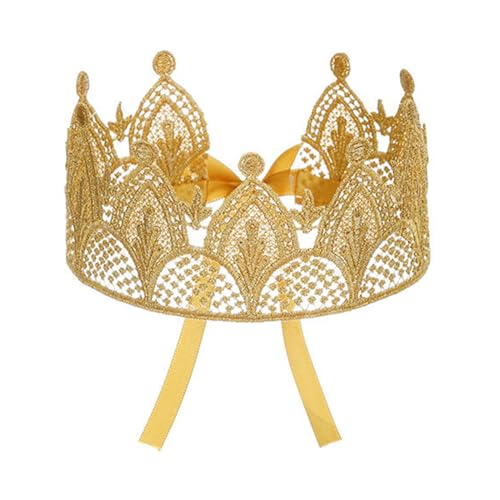 JSGHGDF Antiker Königskronen Gold Prinz Diadems Diadem Royal King Kostüm Haarzubehör Für Halloween Cosplay Geburtstag Hochzeit JSGHGDF Antiker Königskronen Gold Prinz Diadems Diadem Royal King Kostüm Haarzubehör Für Halloween Cosplay Geburtstag Hochzeit von JSGHGDF