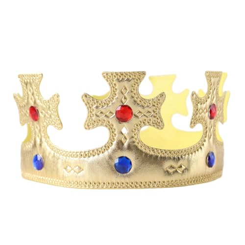 JSGHGDF Antiker Königskronen Gold Prinz Diadems Diadem Royal King Kostüm Haarzubehör Für Halloween Cosplay Geburtstag Hochzeit JSGHGDF Antiker Königskronen Gold Prinz Diadems Diadem Royal King Kostüm Haarzubehör Für Halloween Cosplay Geburtstag Hochzeit von JSGHGDF