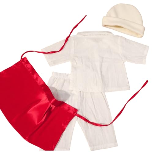 JSGHGDF Baby-Fotografie-Outfit, Kochmütze, Oberteil, Hose, Schürze, Set, Foto-Posierung, Kleidung, 0–9 Monate, Babykoch, Kostüm, Neugeborenenendusche JSGHGDF Baby-Fotografie-Outfit, Kochmütze, Oberteil, Hose, Schürze, Set, Foto-Posierung, Kleidung, 0–9 Monate, Babykoch, Kostüm, Neugeborenenendusche von JSGHGDF