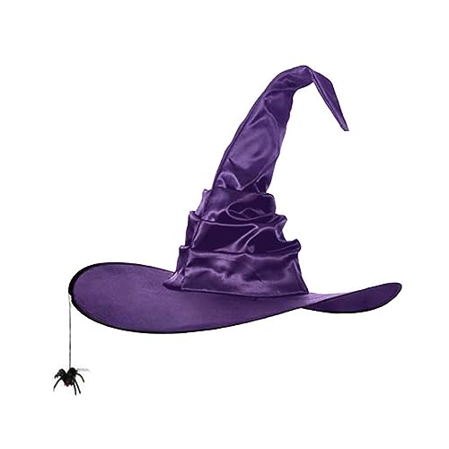 JSGHGDF Baumelnde Spinnen Witch Hats Assistent Kostümzubehör Für Halloween Party Decors Decors Halloween Rollenspiele JSGHGDF Baumelnde Spinnen Witch Hats Assistent Kostümzubehör Für Halloween Party Decors Decors Halloween Rollenspiele von JSGHGDF