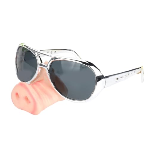 JSGHGDF Big Nase Eyewear Halloween Cosplay Party Decors Brillen Kostümfoto Requisiten Halloween Verkleidung Brille Mit Lustiger Nase JSGHGDF Big Nase Eyewear Halloween Cosplay Party Decors Brillen Kostümfoto Requisiten Halloween Verkleidung Brille Mit Lustiger Nase von JSGHGDF
