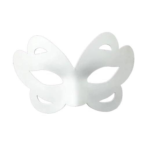 JSGHGDF Blankinerfarbener Masken Papiermade Masken Für Künstlerische Projekttheater Halloweens Maskerades Partys Klassenzimmerkunst von JSGHGDF