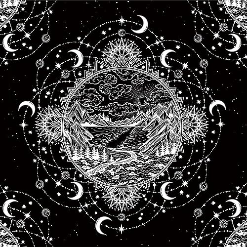 JSGHGDF Divinationen Tischdecke Mysteriöses Muster Astrologys Tarotkarten Tischdecke Altars Stoff Göttlichkeit Accessoire JSGHGDF Divinationen Tischdecke Mysteriöses Muster Astrologys Tarotkarten Tischdecke Altars Stoff Göttlichkeit Accessoire von JSGHGDF