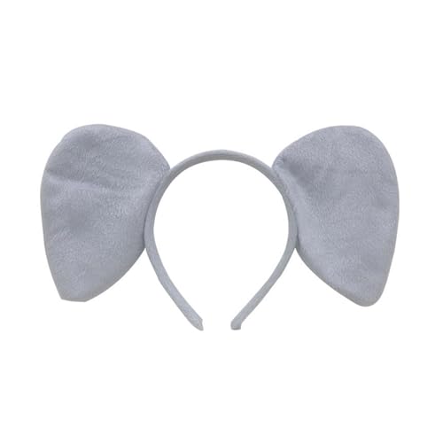 JSGHGDF Elefant Kostüm Set Elefantenohren Schwanz Fliege Rock Tierarztkostume Accessoires Für Halloween Cosplay JSGHGDF Elefant Kostüm Set Elefantenohren Schwanz Fliege Rock Tierarztkostume Accessoires Für Halloween Cosplay von JSGHGDF