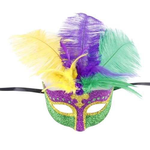 JSGHGDF Federierte Maskerade Masken Pailletten Halbgesichtsmaske Für Frauen Männer Cosplay Partyfotografie Requisiten Halloween Dekorationsmaske JSGHGDF Federierte Maskerade Masken Pailletten Halbgesichtsmaske Für Frauen Männer Cosplay Partyfotografie Requisiten Halloween Dekorationsmaske von JSGHGDF