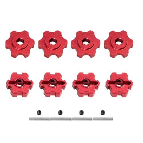 JSGHGDF Fernsteuerspielzeug Erweiterter Rad Sechskanthub Hub Adapter Modifizierter Teil Austauschbares Kits Für Raxxax 1/10 Fahrzeugteil von JSGHGDF