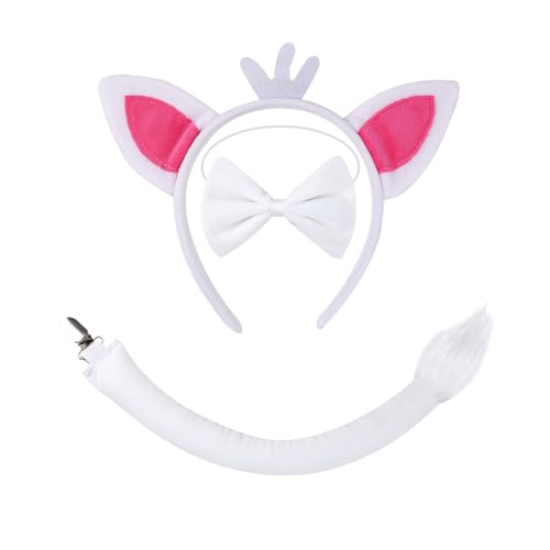 JSGHGDF Foxes Kostüm Set Ohr Hecksness JSGHGDF Foxes Kostüm Set Ohr Hecksness von JSGHGDF