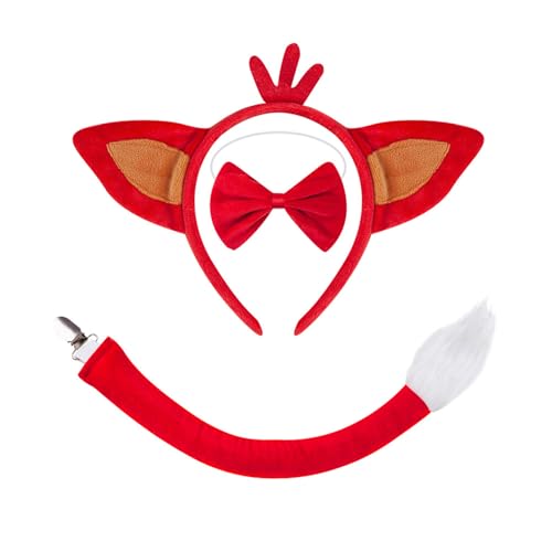 JSGHGDF Foxes Kostüm Set Ohr Hecksness von JSGHGDF