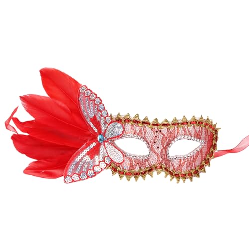 JSGHGDF Frauen Festival Augenmaske Für Maskerade Party Tanz Kostüm Halloween Halb Gesichtsmaske Für Dekorationen Halloween Maske JSGHGDF Frauen Festival Augenmaske Für Maskerade Party Tanz Kostüm Halloween Halb Gesichtsmaske Für Dekorationen Halloween Maske von JSGHGDF