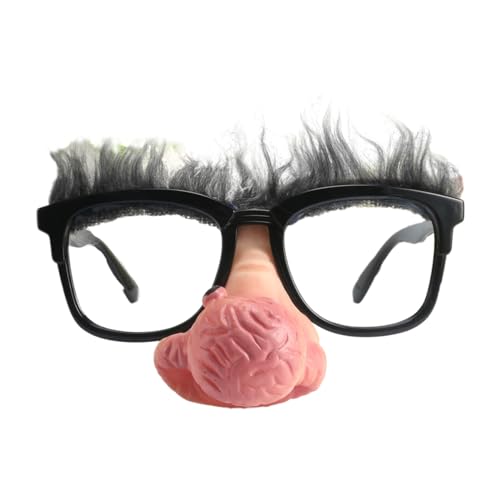 JSGHGDF Große Nasen Cosplay Brille Mit Großer Nase Für Halloween Party Requisiten Halloween Große Nasenbrille Lustige Nasenverkleidung Brille JSGHGDF Große Nasen Cosplay Brille Mit Großer Nase Für Halloween Party Requisiten Halloween Große Nasenbrille Lustige Nasenverkleidung Brille von JSGHGDF