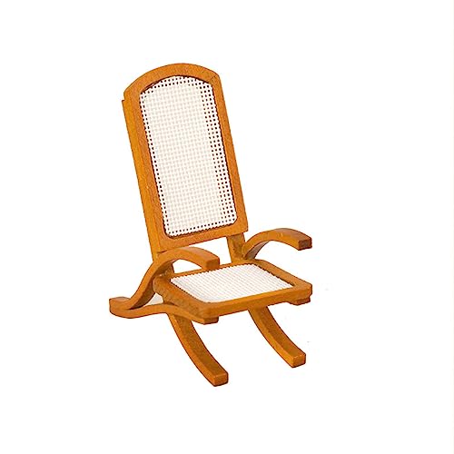 JSGHGDF Holzpuppenhaus Sessel Für Puppenhaus Miniaturmöbel Sofa Stuhl 1/12 SCHALTEN JSGHGDF Holzpuppenhaus Sessel Für Puppenhaus Miniaturmöbel Sofa Stuhl 1/12 SCHALTEN von JSGHGDF