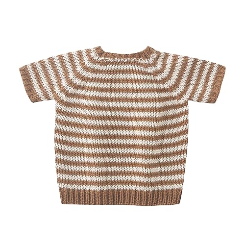JSGHGDF Kaninchenpuppe/Dress Up Kleidung Khaki Hosen/Pullover Gefüllte Outfit Dress Up Kleidung Plüsch Tiere Gefülltes Spielzeug von JSGHGDF