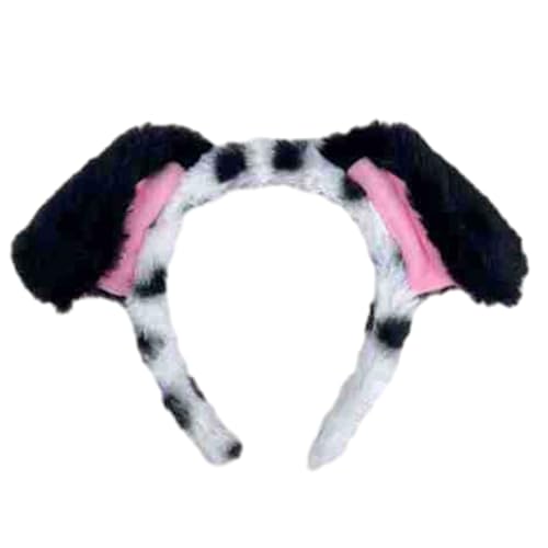 JSGHGDF Kinder Halloween Hunde Kostüm Set Cosplay Kostüme Hund Ohren Stirnband Bowtie Schwanz Und Nase Für Kid Girl Halloween JSGHGDF Kinder Halloween Hunde Kostüm Set Cosplay Kostüme Hund Ohren Stirnband Bowtie Schwanz Und Nase Für Kid Girl Halloween von JSGHGDF