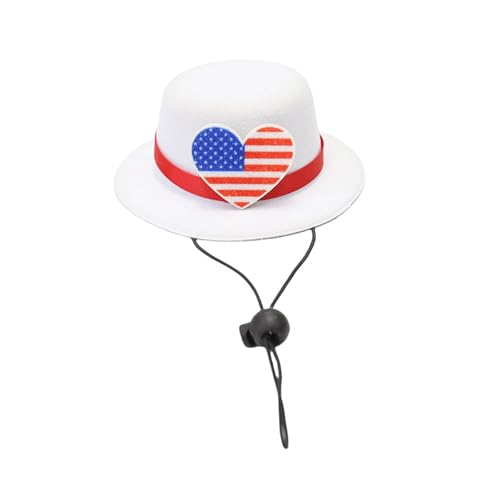 JSGHGDF Kleiner Zylinder mit Haarspange, US-Unabhängigkeitstage, Themenkostüm, Kopfbedeckung, Nationalfeierfeier, Kopfzubehör, Festival-Dekorationen von JSGHGDF