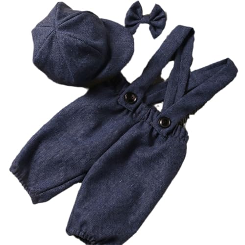 JSGHGDF Kostüm für Neugeborene, Fotografie, Vintage-Stil, Uniform, Hut, Strumpfhose, Foto-Requisiten, Foto-Posierungs-Outfit JSGHGDF Kostüm für Neugeborene, Fotografie, Vintage-Stil, Uniform, Hut, Strumpfhose, Foto-Requisiten, Foto-Posierungs-Outfit von JSGHGDF