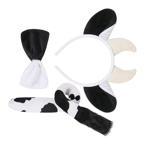 JSGHGDF Kuh Rollenspiel Outfit Accessoires Halloween Tierkostüm Für Jungen Mädchen Kinder Erwachsene Halloween Geburtstag Cosplay Party JSGHGDF Kuh Rollenspiel Outfit Accessoires Halloween Tierkostüm Für Jungen Mädchen Kinder Erwachsene Halloween Geburtstag Cosplay Party von JSGHGDF