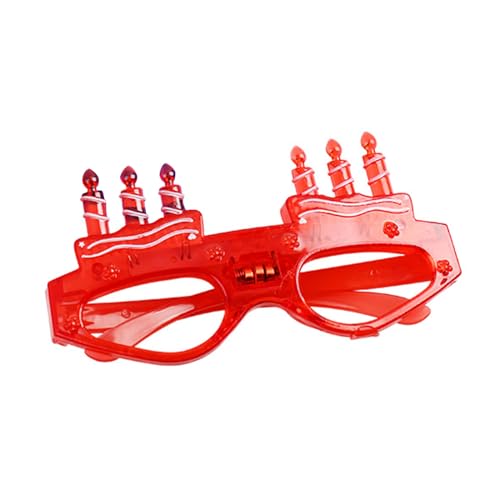 JSGHGDF LED Eyle Rahmen Plastikgläser Geburtstagsfeier Brille Perfekte Fleischivals Party Sonnenbrille Photostudio Dekoration von JSGHGDF