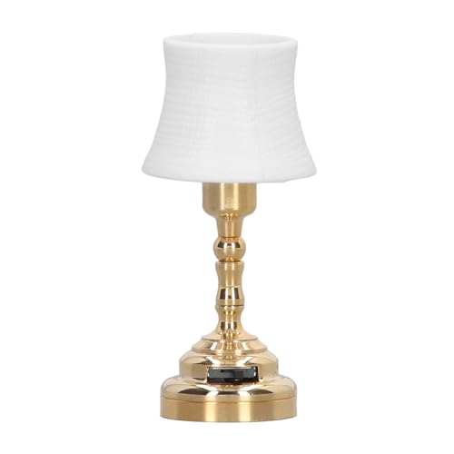 JSGHGDF Lampenschattenmodell Schlafzimmer Tisch Licht Miniatur Möbelmodell Zubehör Rollenspiel Möbel Beleuchtung Spielzeugpuppe JSGHGDF Lampenschattenmodell Schlafzimmer Tisch Licht Miniatur Möbelmodell Zubehör Rollenspiel Möbel Beleuchtung Spielzeugpuppe von JSGHGDF