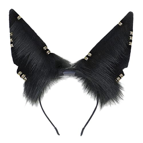 JSGHGDF Lolitas Cosplay-Stirnband, Tierohren, Haarschmuck, fein gearbeitet, modische Foto-Requisiten für Frauen und Mädchen JSGHGDF Lolitas Cosplay-Stirnband, Tierohren, Haarschmuck, fein gearbeitet, modische Foto-Requisiten für Frauen und Mädchen von JSGHGDF