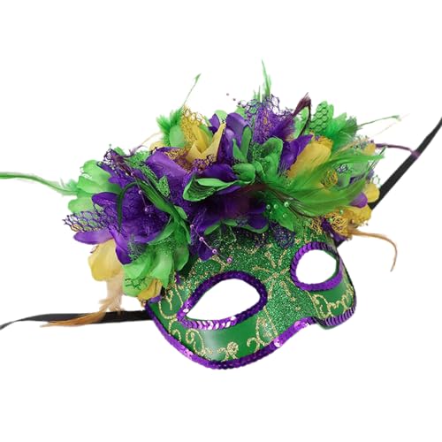 JSGHGDF Mardi Gras Halloween Kostümmaske Maskerade Maske Carnivals Mardi Gras Für Party JSGHGDF Mardi Gras Halloween Kostümmaske Maskerade Maske Carnivals Mardi Gras Für Party von JSGHGDF