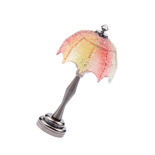 JSGHGDF Mehrzweck Miniaturesturd Metallmaterialien Tischlampe Tragbares Zubehör Für 1 12 Dollhouses Und Spielenspielzeug Für Spielspiele von JSGHGDF