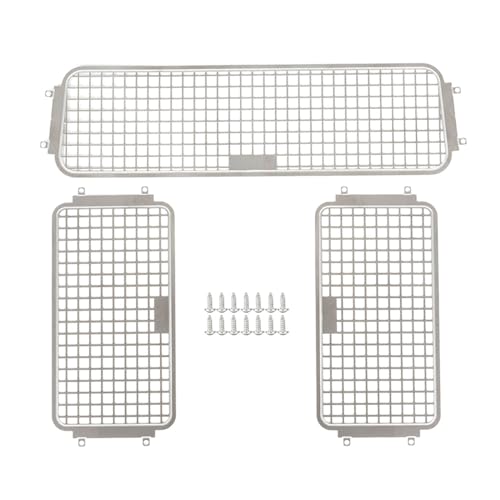 JSGHGDF Metall Fernbedienungsscheibenfenster Heckscheibenschutznetz Für 1/10 Skala Crawler Car Remote Car Upgrades JSGHGDF Metall Fernbedienungsscheibenfenster Heckscheibenschutznetz Für 1/10 Skala Crawler Car Remote Car Upgrades von JSGHGDF