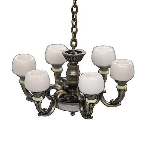 JSGHGDF Model Light Salon Accessoire Realistische Spielset 1:12 Lichtmodell Rollenspielzeug Spielzeug JSGHGDF Model Light Salon Accessoire Realistische Spielset 1:12 Lichtmodell Rollenspielzeug Spielzeug von JSGHGDF