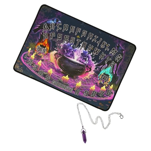 JSGHGDF Mystische Pendel Gummi Matte Spirituelle Erkundungspads Wahrsager Für Spirituelle Praxis JSGHGDF Mystische Pendel Gummi Matte Spirituelle Erkundungspads Wahrsager Für Spirituelle Praxis von JSGHGDF