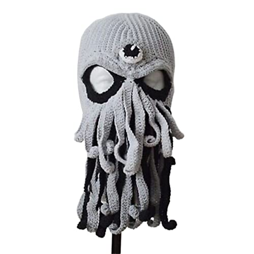 JSGHGDF OctopusBeanie Strickmütze OctopusHat Lustige OctopusMaske OctopusSturmhaube Party Hut Halloween JSGHGDF OctopusBeanie Strickmütze OctopusHat Lustige OctopusMaske OctopusSturmhaube Party Hut Halloween von JSGHGDF