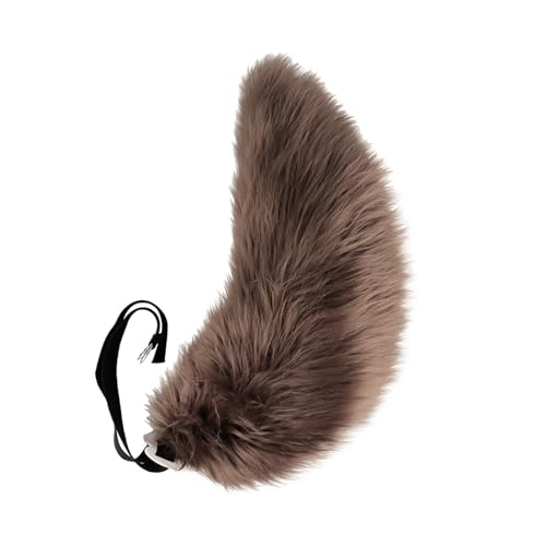 JSGHGDF Ohren- und Schwanz-Set, pelzige Ohren, Stirnband mit Schwanz, Halloween, Cosplay, Party, Kostüm, Zubehör für Kinder und Erwachsene JSGHGDF Ohren- und Schwanz-Set, pelzige Ohren, Stirnband mit Schwanz, Halloween, Cosplay, Party, Kostüm, Zubehör für Kinder und Erwachsene von JSGHGDF