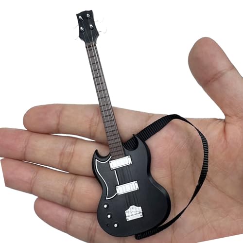 JSGHGDF Plastik Miniatur Gitarrenmodell Für Puppenhäuser Enthusiasten 1:12 Gitarrenmodell Dollhouses Musikinstrument Display JSGHGDF Plastik Miniatur Gitarrenmodell Für Puppenhäuser Enthusiasten 1:12 Gitarrenmodell Dollhouses Musikinstrument Display von JSGHGDF