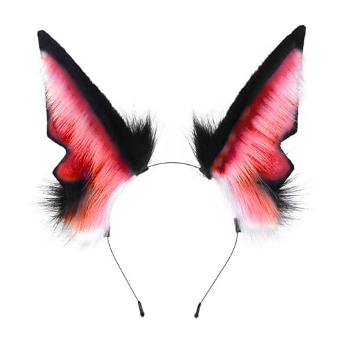 JSGHGDF Plüsch-Ohr-Haarband, Kunstfell, Tierohr-Stirnband für Cosplay, Party, Kostüm, Haarreif, Themen-Event, Animation, Requisiten, Kopfbedeckung JSGHGDF Plüsch-Ohr-Haarband, Kunstfell, Tierohr-Stirnband für Cosplay, Party, Kostüm, Haarreif, Themen-Event, Animation, Requisiten, Kopfbedeckung von JSGHGDF