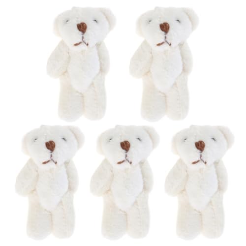 JSGHGDF Plüschbärengelenkpuppen Schlüsselkettenschmuck Little Gelenkbärenspielzeug Mit Hängenden Haken Für Bag Geldbeutel Rucksack Anhänger 5pcs JSGHGDF Plüschbärengelenkpuppen Schlüsselkettenschmuck Little Gelenkbärenspielzeug Mit Hängenden Haken Für Bag Geldbeutel Rucksack Anhänger 5pcs von JSGHGDF