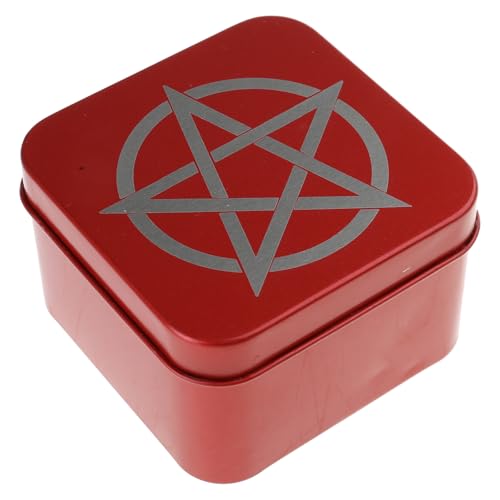 JSGHGDF Praktische Tarot Kartenspeicher Hülle Tarotkarten Lagerbehälter Für Kartenbegeisterte Hobbyisten Hexen Dekore von JSGHGDF