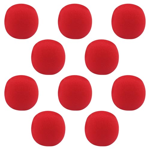 JSGHGDF Rötung Clown Nase Cosplay Nasenschaum Schwamm Zirkus Nase Für Halloween Weihnachtsfleischival Kostüme Party Dress Up JSGHGDF Rötung Clown Nase Cosplay Nasenschaum Schwamm Zirkus Nase Für Halloween Weihnachtsfleischival Kostüme Party Dress Up von JSGHGDF