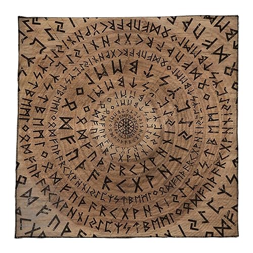 JSGHGDF Runenmuster Astrologys Stoff Tarot Tischdecke Gotteskarten Karten Tisch Wandteppich Hexerei Vorräte Lieferungen von JSGHGDF