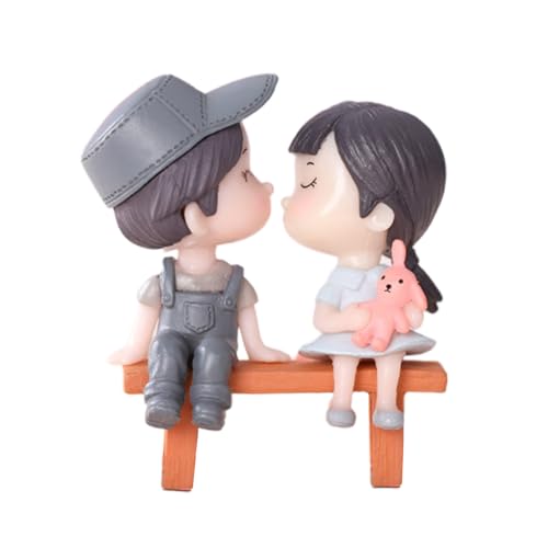 JSGHGDF Spielzeugfigur Miniaturpaar Statue Skulptur Playhouse Aquarium Fairy Garden Accessoire Sukkulente Pflanzendekor Kuchen JSGHGDF Spielzeugfigur Miniaturpaar Statue Skulptur Playhouse Aquarium Fairy Garden Accessoire Sukkulente Pflanzendekor Kuchen von JSGHGDF