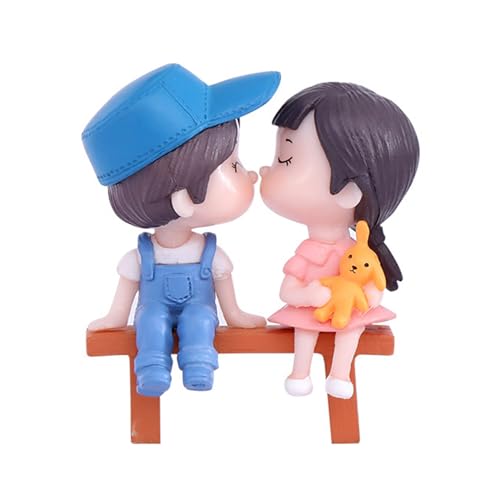 JSGHGDF Spielzeugfigur Miniaturpaar Statue Skulptur Playhouse Aquarium Fairy Garden Accessoire Sukkulente Pflanzendekor Kuchen JSGHGDF Spielzeugfigur Miniaturpaar Statue Skulptur Playhouse Aquarium Fairy Garden Accessoire Sukkulente Pflanzendekor Kuchen von JSGHGDF