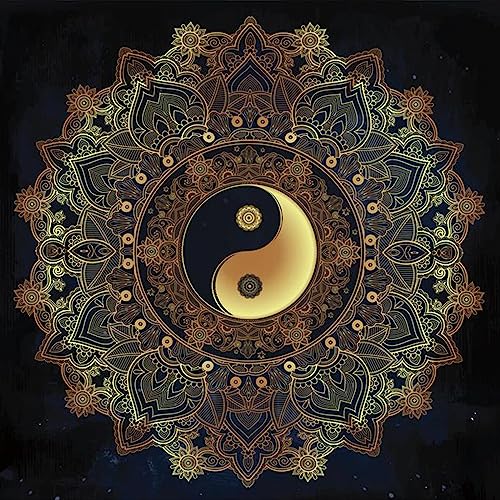 JSGHGDF Square Form Pendulum Divinations Mat Tischdecke Brettspielkartenpolster Tischtuch Metaphysische Brettspielmatte von JSGHGDF