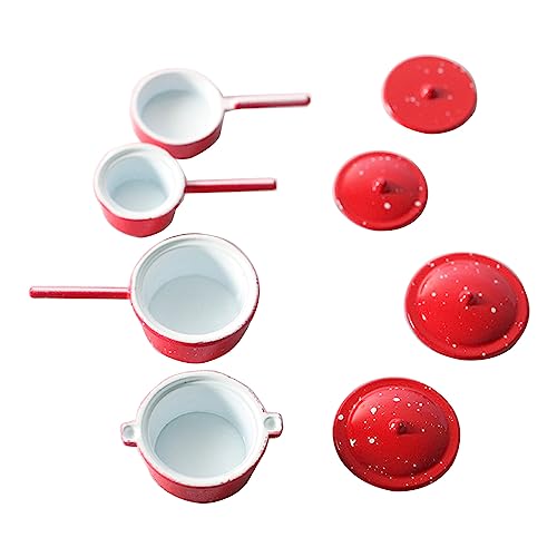 JSGHGDF Stew Pot Model Set Küche Kochgeschirr Zubehör Realistische Spielset 1:12 Eintopftopfer Rollenspielzeug Spielzeug Spielzeug JSGHGDF Stew Pot Model Set Küche Kochgeschirr Zubehör Realistische Spielset 1:12 Eintopftopfer Rollenspielzeug Spielzeug Spielzeug von JSGHGDF