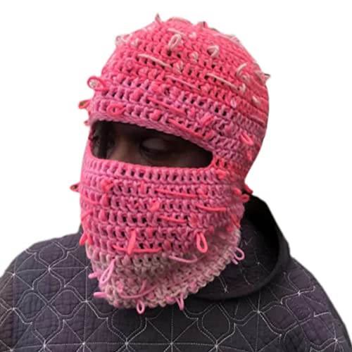 JSGHGDF Strickmütze Halloween Messy Coils Hut Cosplay Party Hüte von JSGHGDF