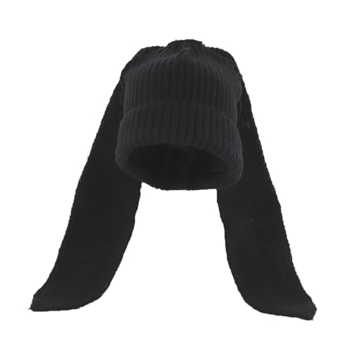JSGHGDF Süßer Häkelhut Winterstrickgarn Long Kaninchen Ohrschädel Schädel Cosplay Party Für Teenager Erwachsene Kopfschmuck JSGHGDF Süßer Häkelhut Winterstrickgarn Long Kaninchen Ohrschädel Schädel Cosplay Party Für Teenager Erwachsene Kopfschmuck von JSGHGDF