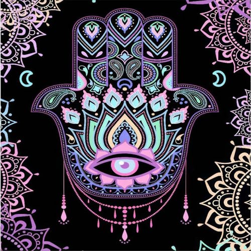 JSGHGDF Tarot Tischdecke Spirituelle Gottesdelikte Auge des Gottes Tischtuch Für Tarot Lesungen Dinning Hexerei Dekore von JSGHGDF
